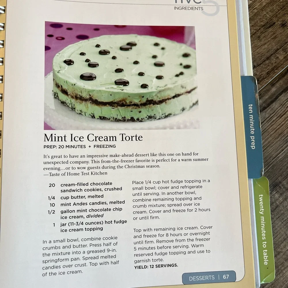 Taste of home 5 10 20 cookbook